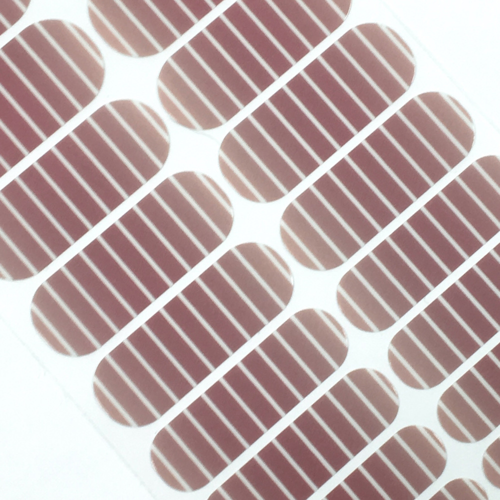 Jamberry Bittersweet Nail Wraps Retired Full Sheet